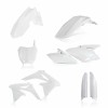 KIT PLÁSTICOS COMPLETO ACERBIS SUZUKI RM-Z 450 2008 - 2017 BRANCO